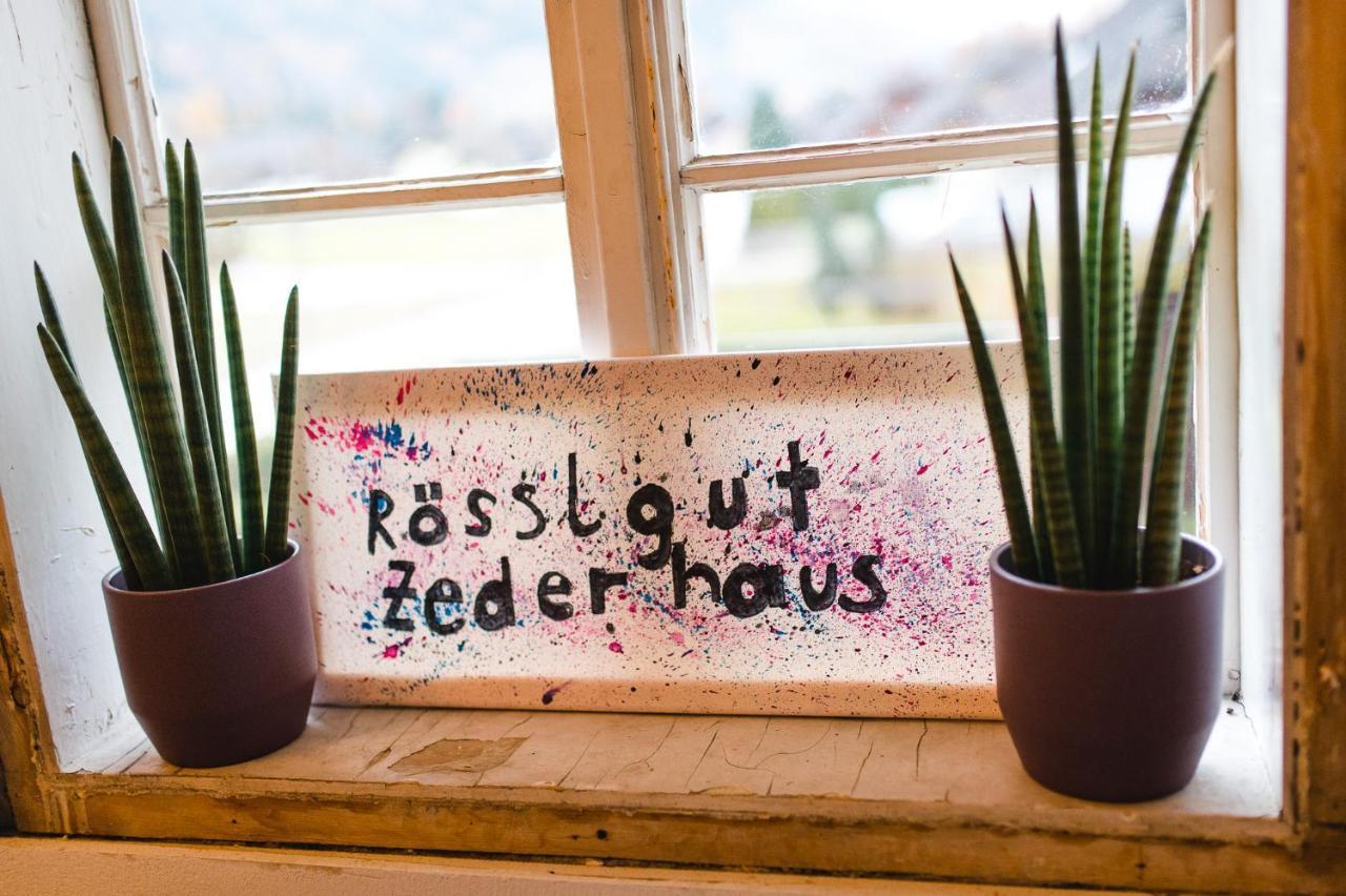 Roesslgut Bed & Breakfast Zederhaus Exterior photo